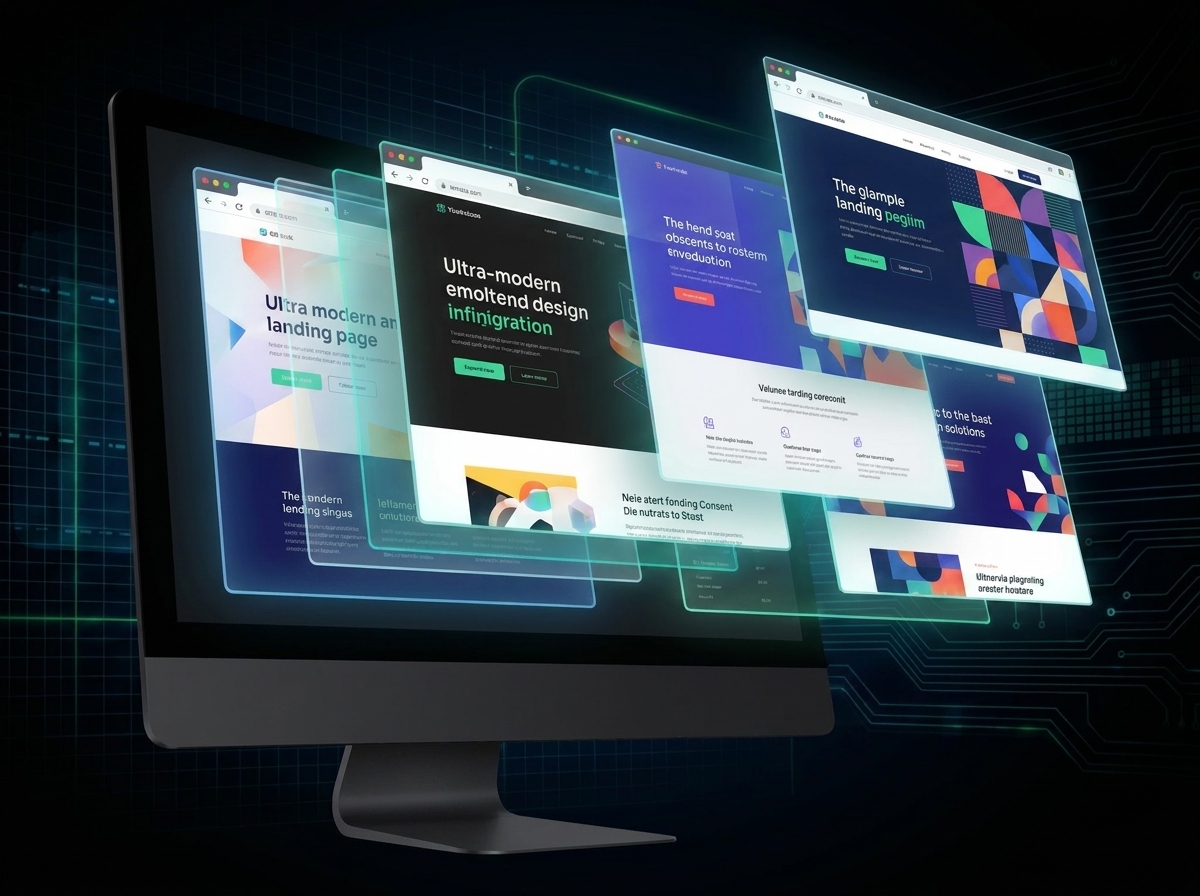 Pestañas de Diseños Landing Page